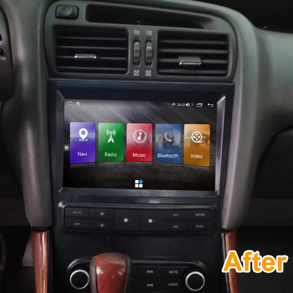 For Lexus GS 300 1998-2004 Head Unit Android 13 Car Stereo Radio GPS Navi 9Inch
