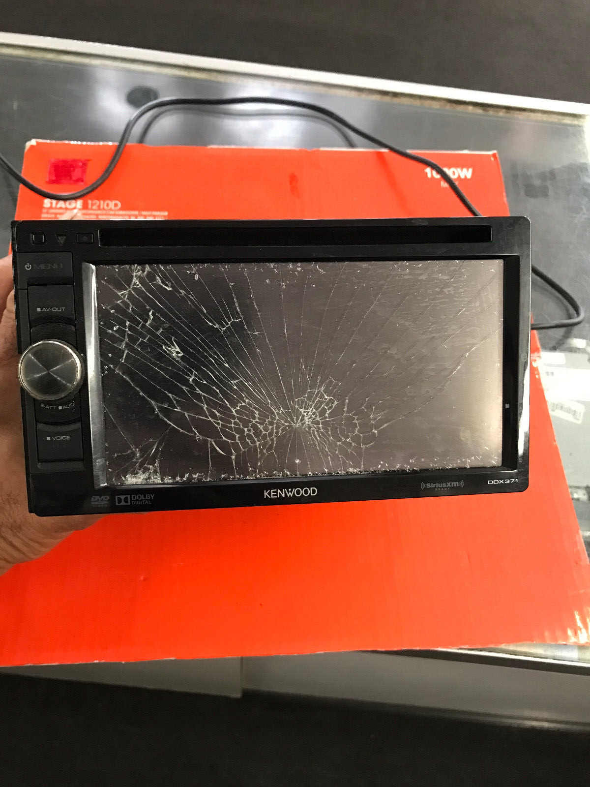 Kenwood DDX371 FOR PARTS REPAIR OR NOT WORKING UNIT