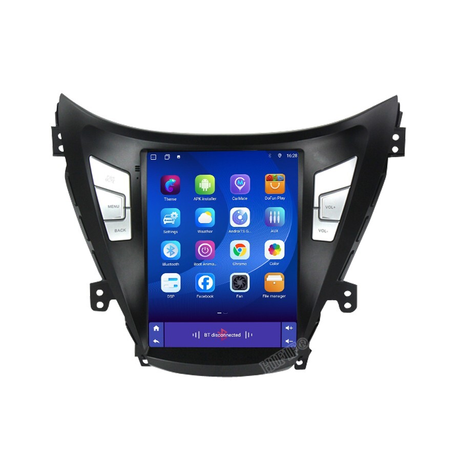 10.4″ For Hyundai Elantra 2011-2016 Android 15 Car Stereo CarPlay AUTO GPS Radio