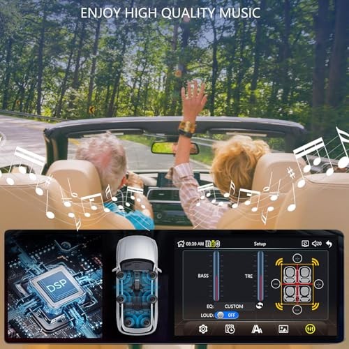 Double Din Car Stereo, 7 Inch HD Touch Screen Car Radio with Backup Camera,