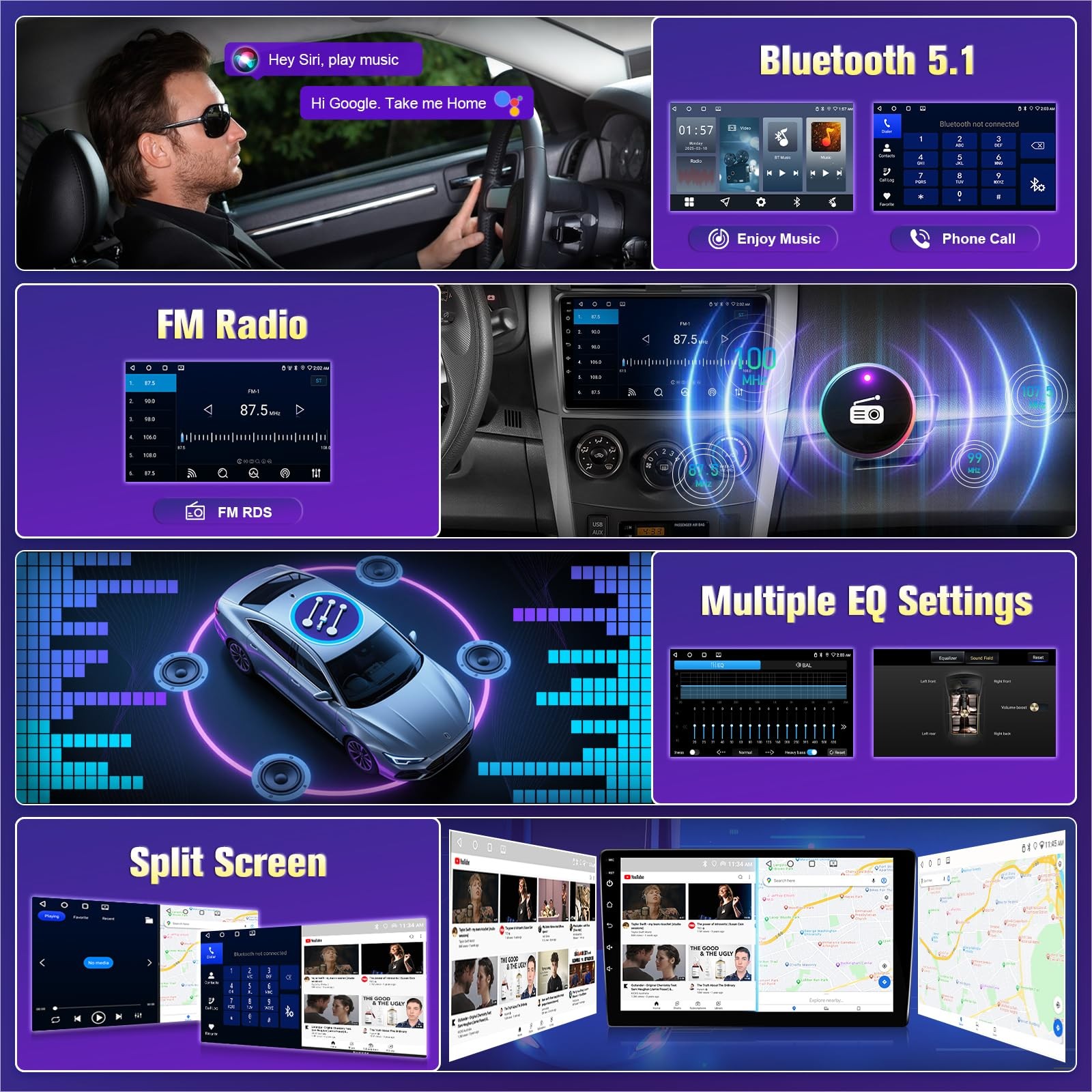 32g For Dodge Ram 2013-2019 1500 2500 3500 Android Stereo Radio CarPlay 1280*800
