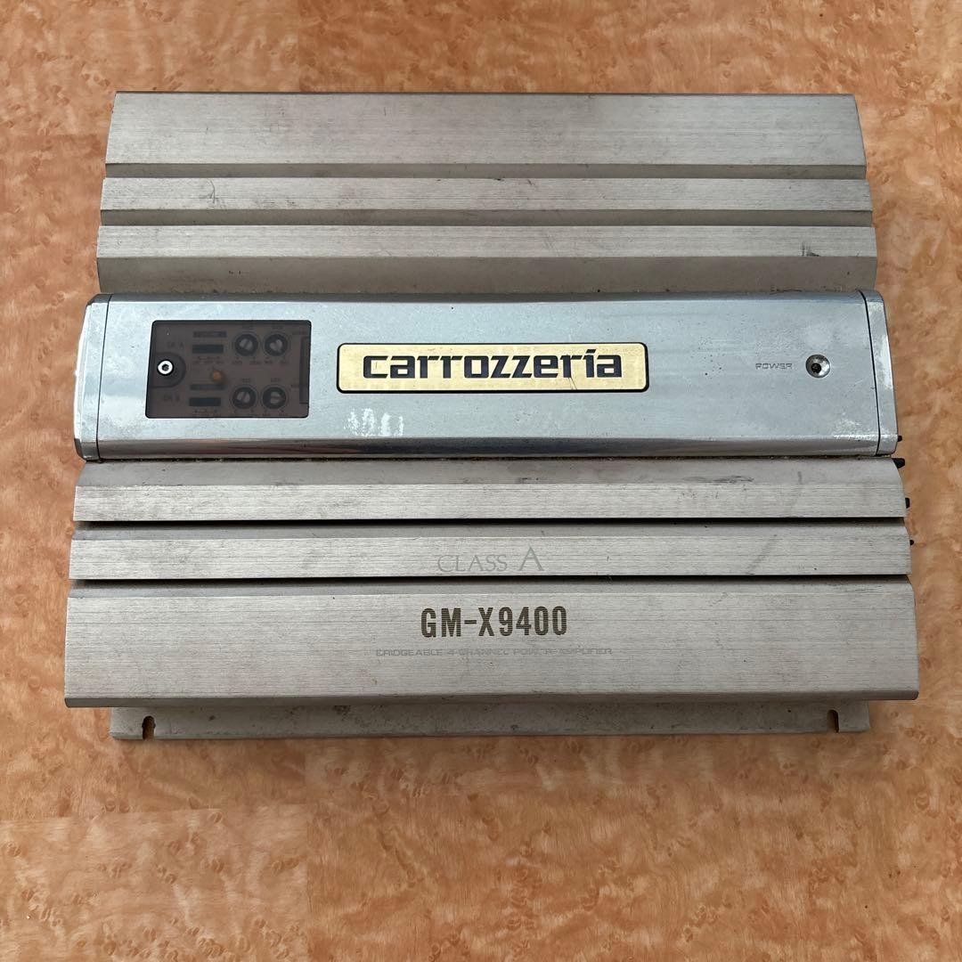 Carrozzeria GM-X9400 4-Channel Class A Amplifier 130W x4 Bridgeable 255x61x310mm