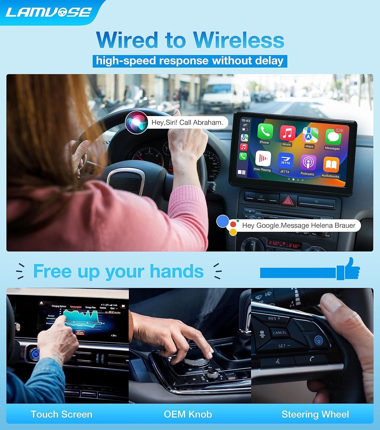 Magic Box 2.0 the Magic Box Carplay Streaming Supports Netfiix/Youtube NEW US