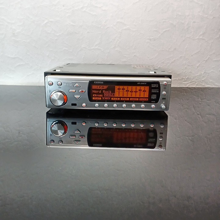 JVC KD-SH919 1DIN Car Audio CD Receiver WMA MP3 Stereo Tested Ships in 1 Day