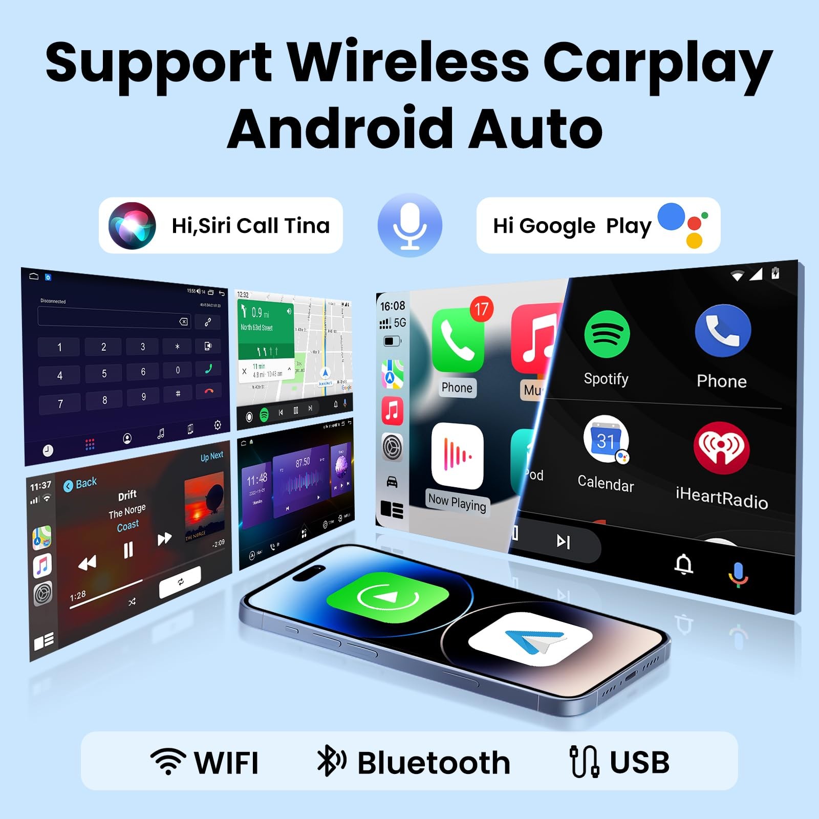 8Core 4G+64G Apple CarPlay Radio Stereo GPS for Chevrolet Chevy Cruze 2011-2015