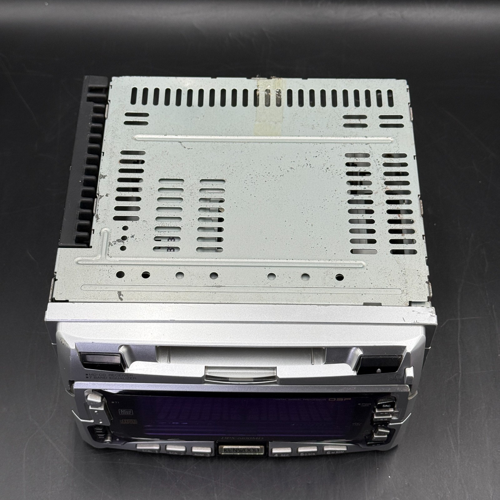 KENWOOD DPX-6100MD Car Audio 2DIN CD MD Player Added Bluetooth Tested JDM Stock
