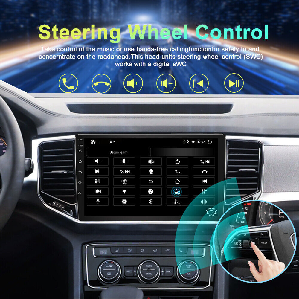 Pantalla Radio de Coche estéreo CarPlay Para Subaru Forester Impreza 2008-2012