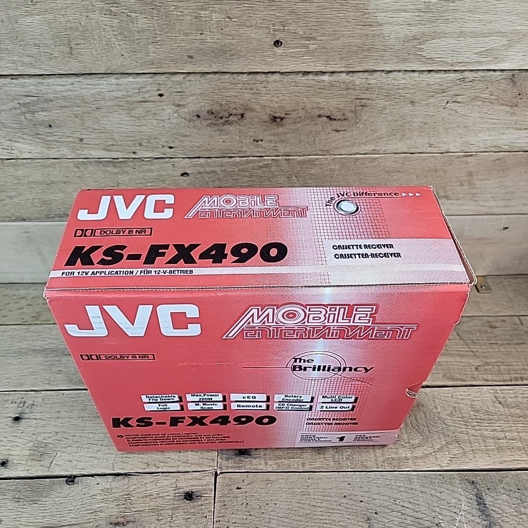JVC KS-FX490 Cassette Reciever BOX ONLY For Audiophiles!