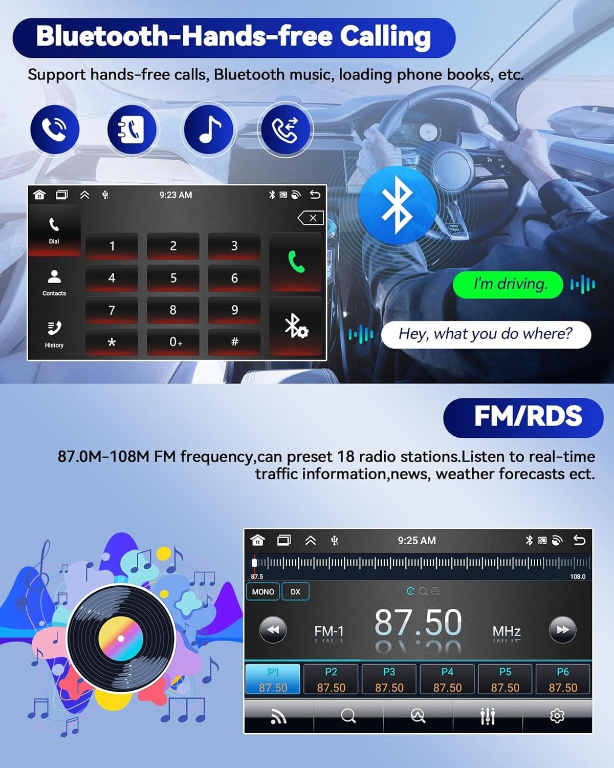 8 Core Android 15 Car Stereo for Hyundai Tucson IX35 – 10.1″ Touchscreen & Wi…