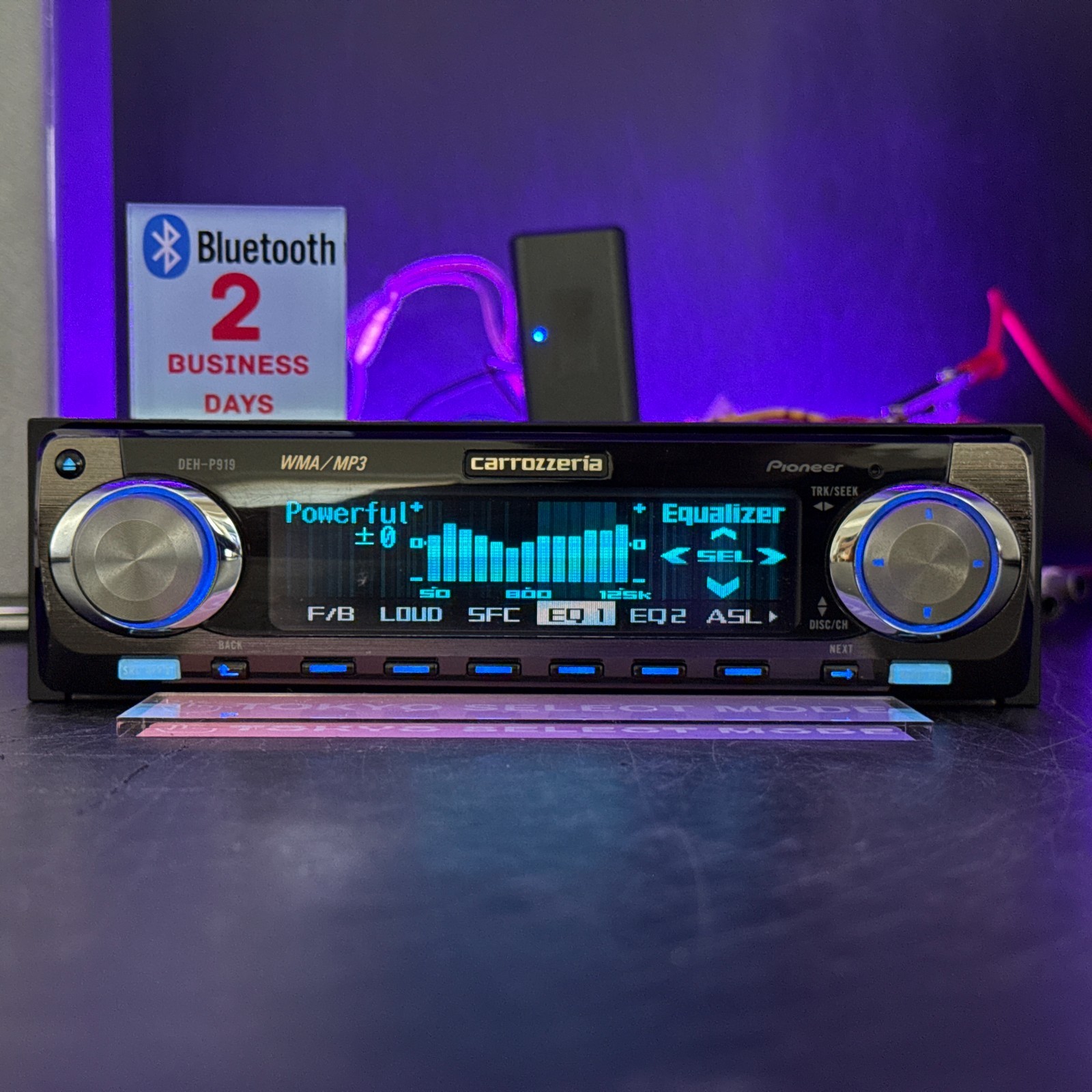 Pioneer Carrozzeria DEH-P919 Car Audio CD Player SFC Bluetooth Ready JDM Stock