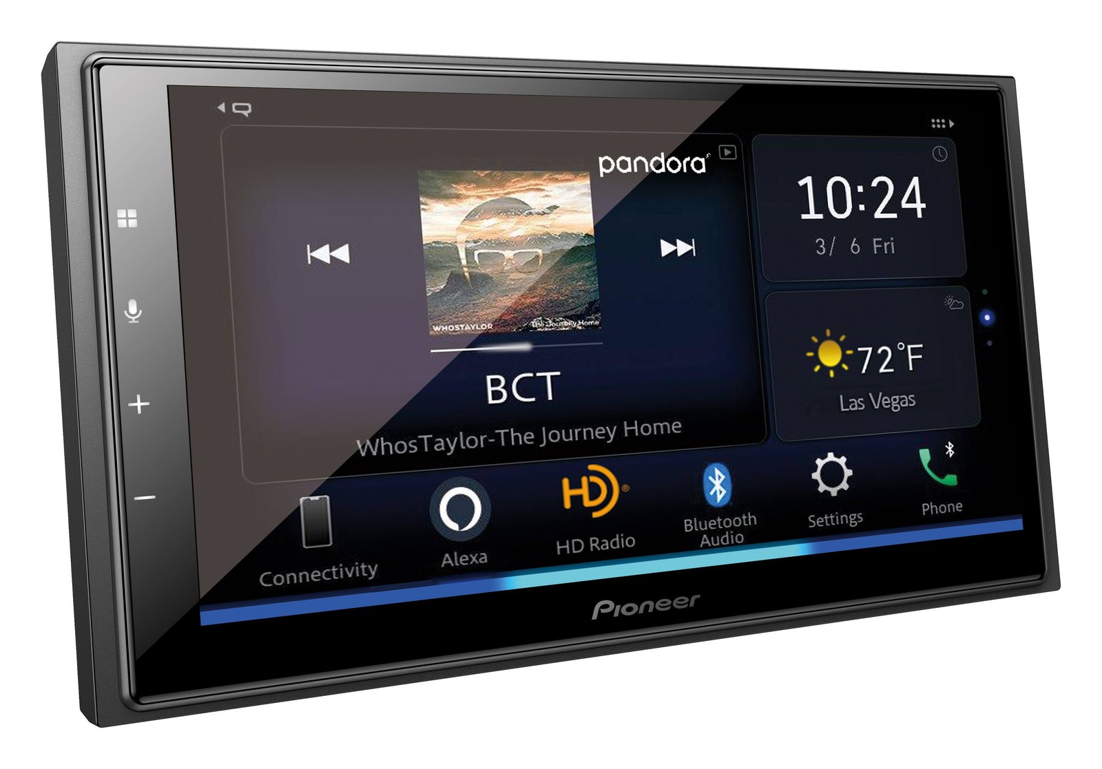 Pioneer – 6.8″ Android Autoand Apple CarPlay® Bluetooth® Digital Media (DM)…