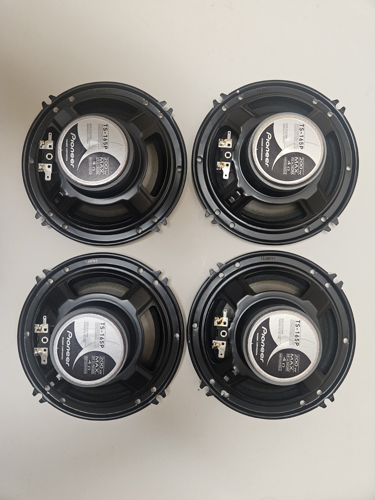 Pioneer MVH-S310BT Bluetooth Stereo + 4 TS-165P Speakers + RP3-GM12 GM Interface