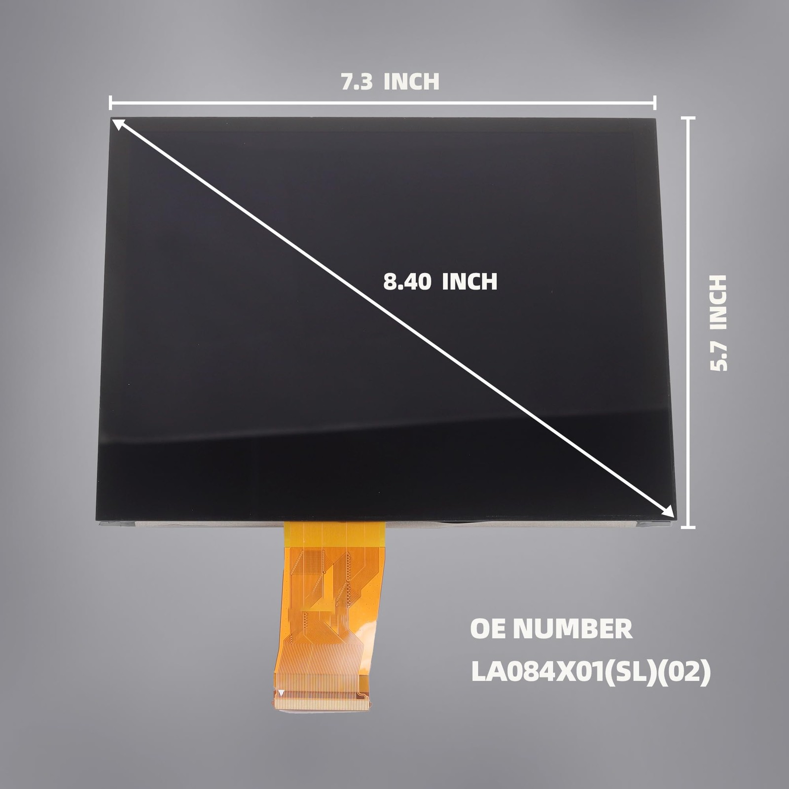Dasbecan Uconnect 8.4 Navigation Lcd Touch Screen 4C Uaq Nav Radio Compatible