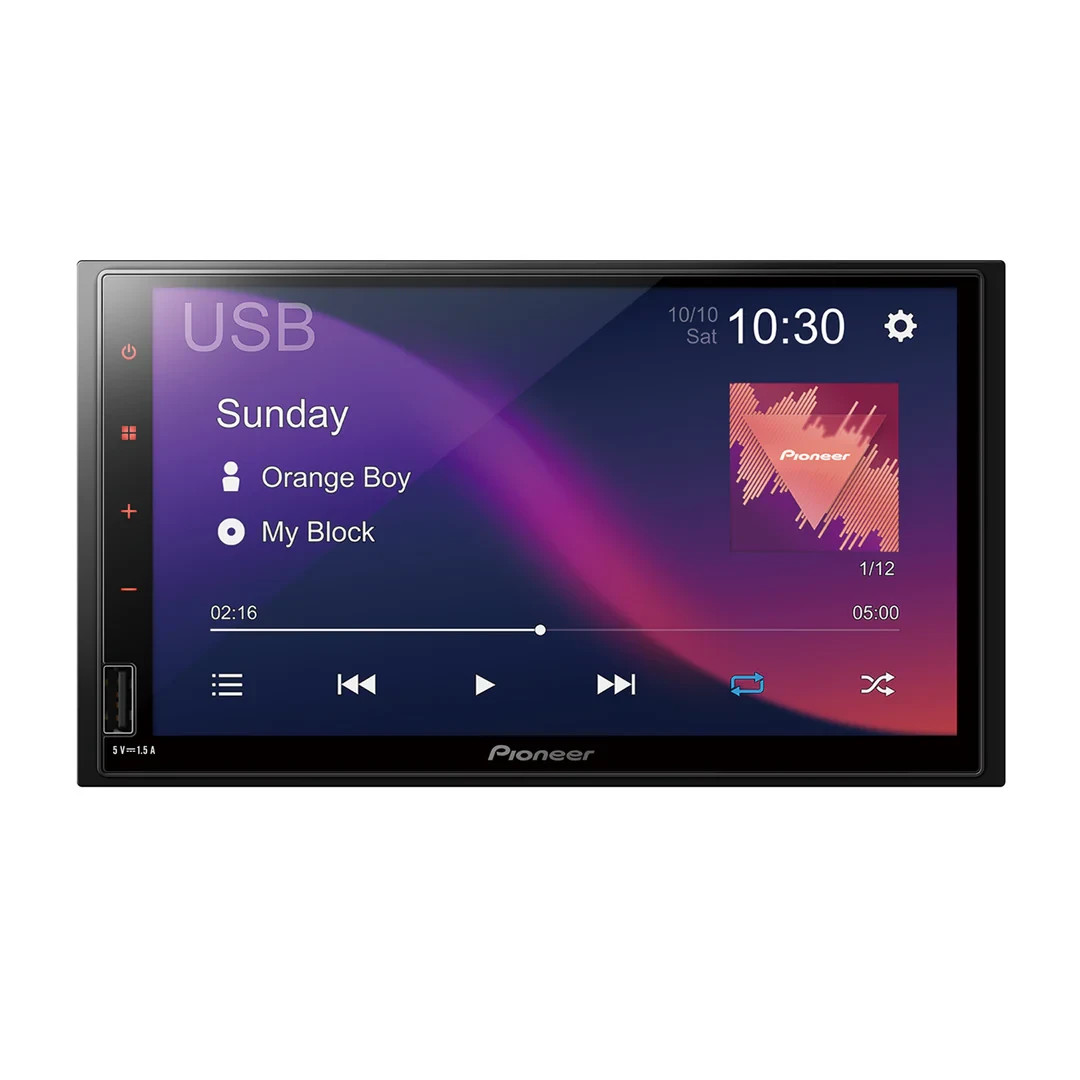 Pioneer 2-DIN Short Chassis 7″ Capacitive Touch Screen Digital Media Receiver