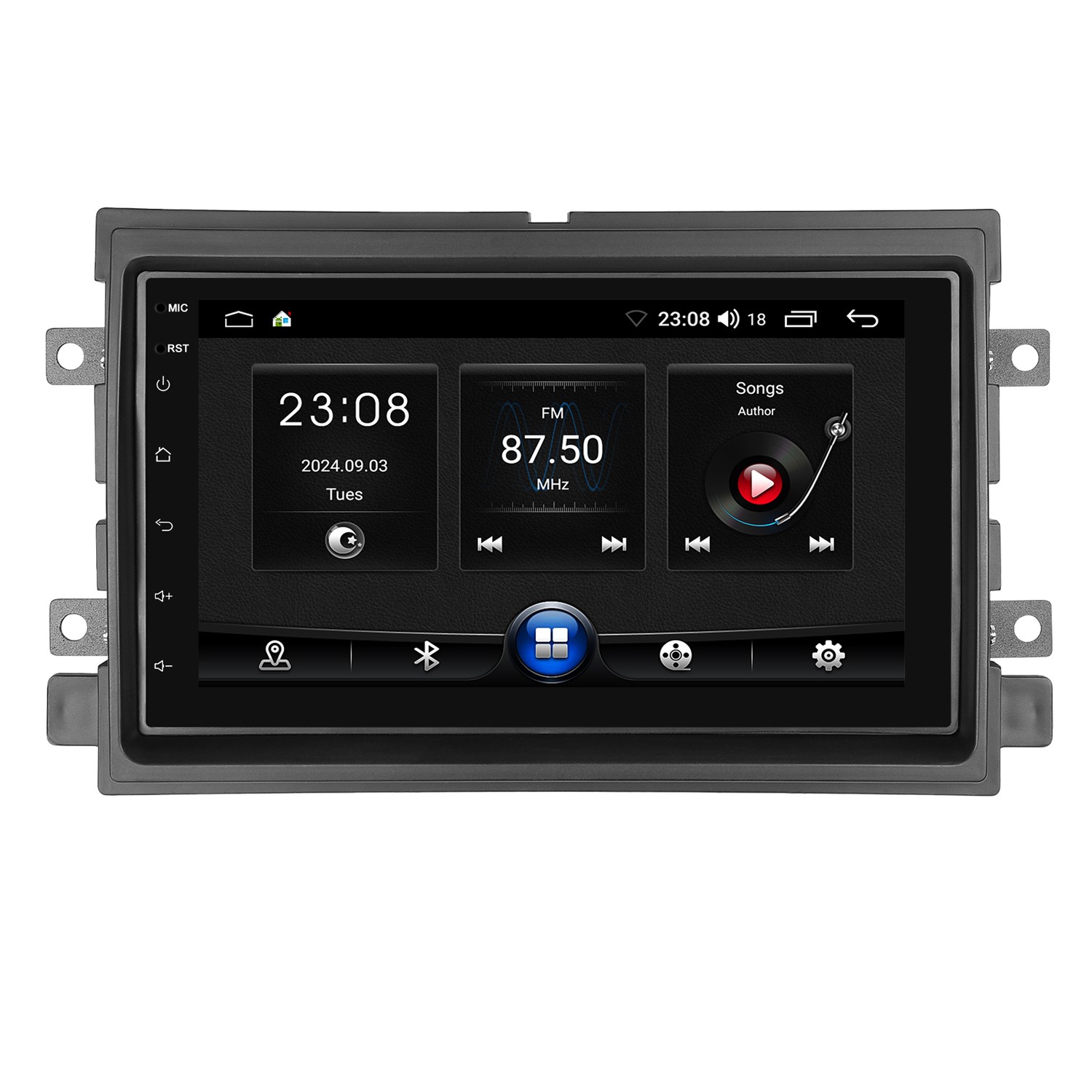 7 inch Touchscreen Car Stereo Fit for Ford F150 2004-2008 + AHD Camera