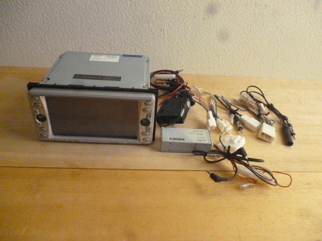 TOYOTA genuine car navigation audio 08545-00H70 with wiring.
