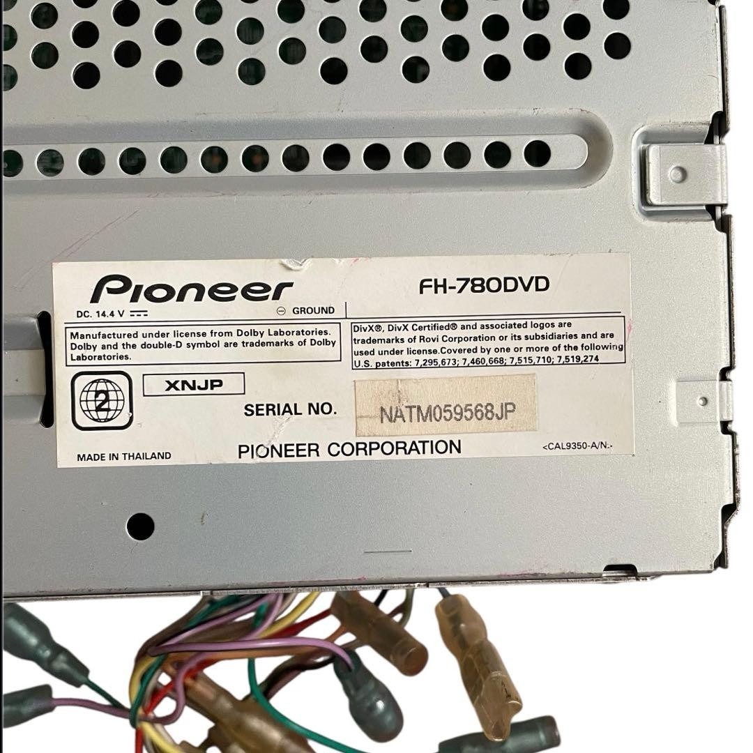 Pioneer FH780 DVD Car Monior 61″ VGA VCD CD Carrozzeria Used Japan