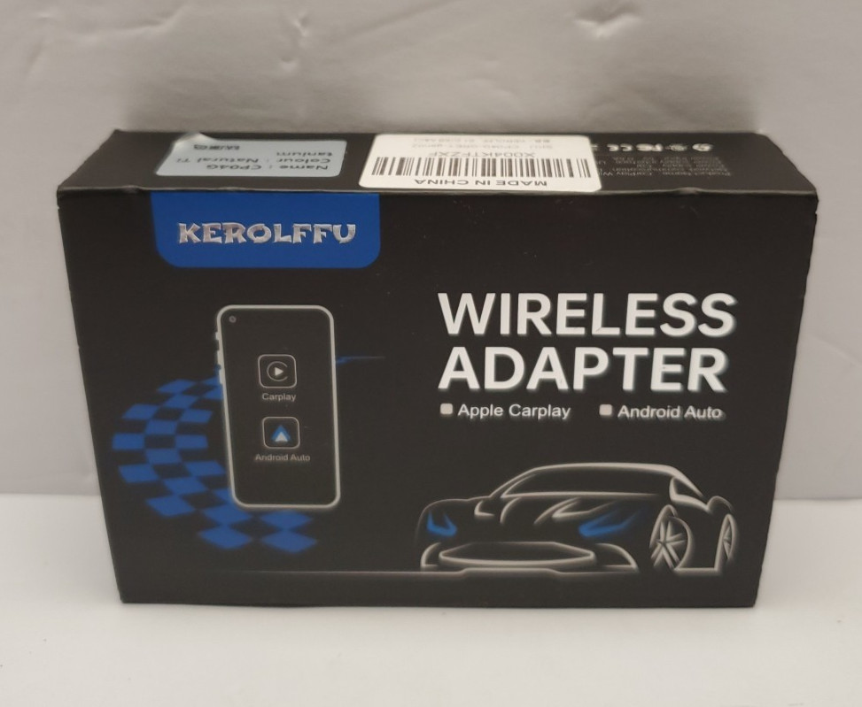 Mini Wireless Carplay Adapter for Apple iPhone Plug and Play