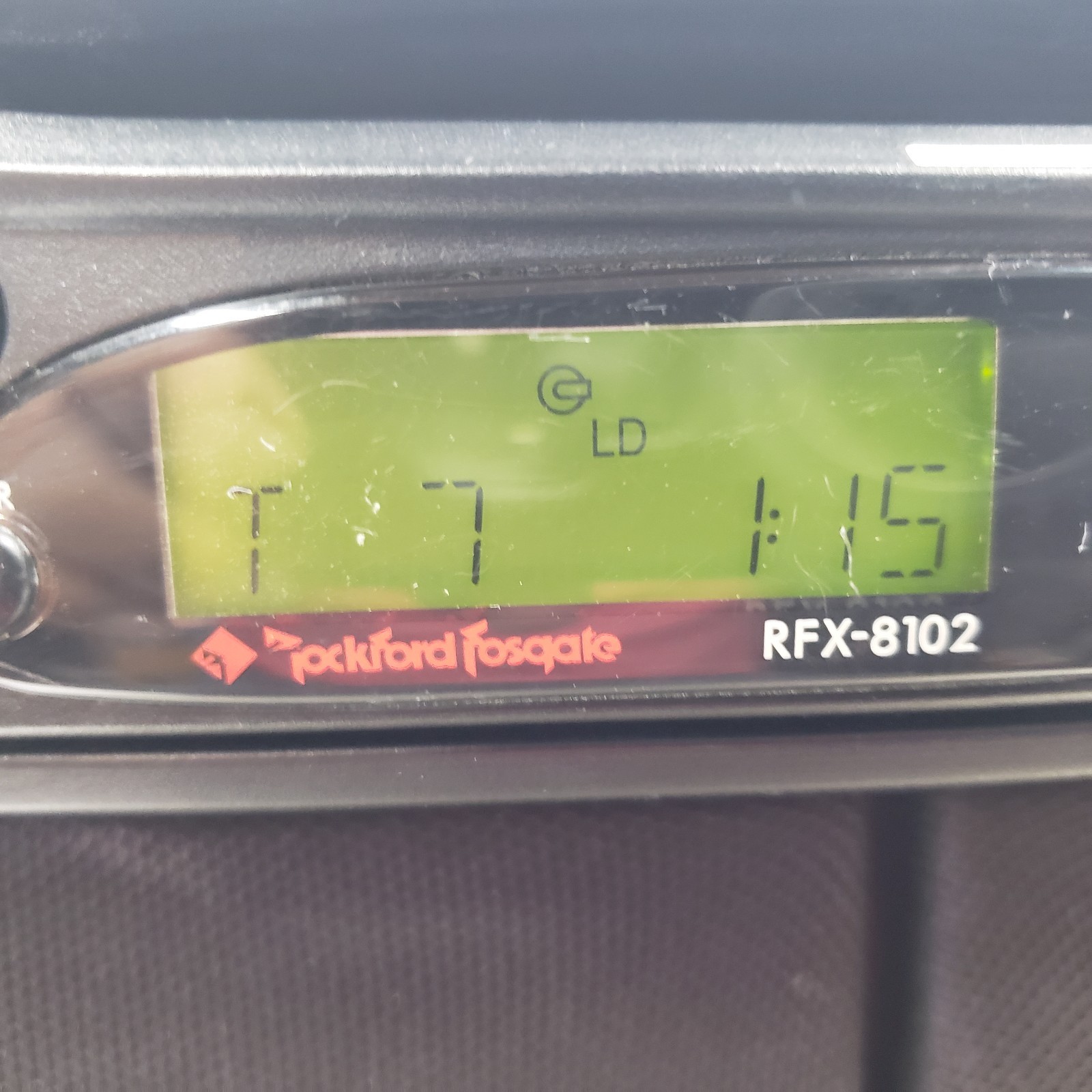 Old School Rockford Fosgate RFX-8102 AM/FM CD Player Detachable Face Car Stereo