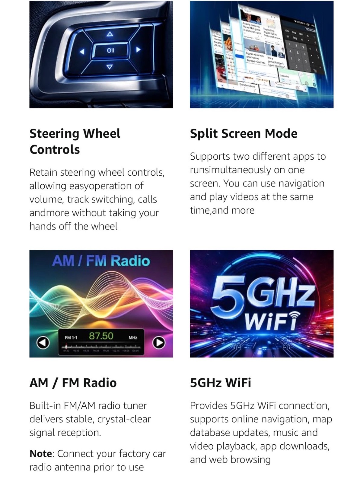 Car Radio Stereo for Ford F150 2009-2012 11.5inch 8 Core 4GB+64GB Android 13 SWC
