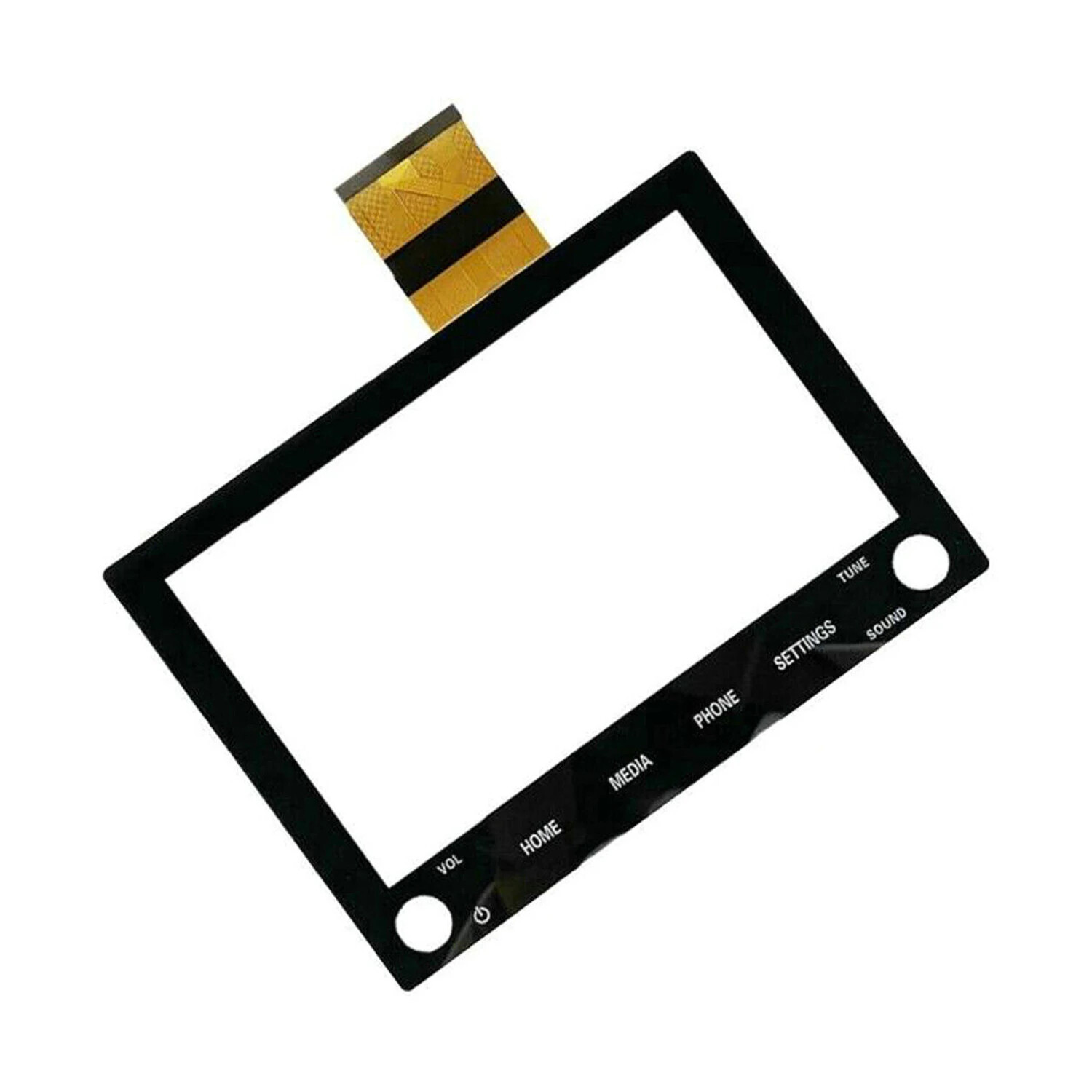 8Inch Touch Screen Glass Digitizer Radio2Knobs For Mitsubishi Outlander2019-2022