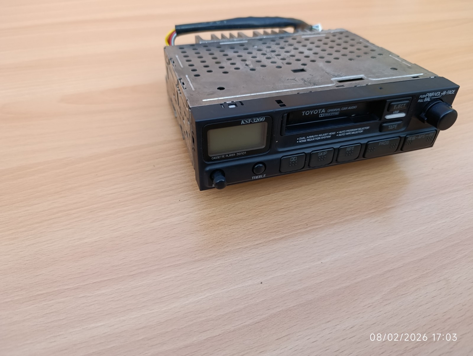 Toyota Corolla AE100, AE101 OEM Cassette Player With Equalizer Support JDM