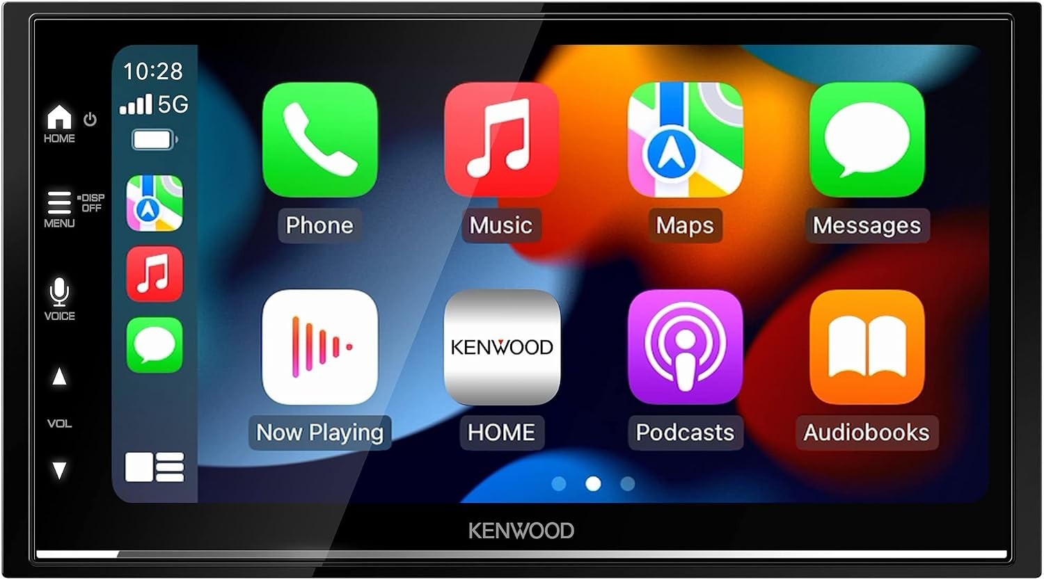 CarPlay & Android Auto Compatible 6.8-Inch Car Stereo with Bluetooth Connection