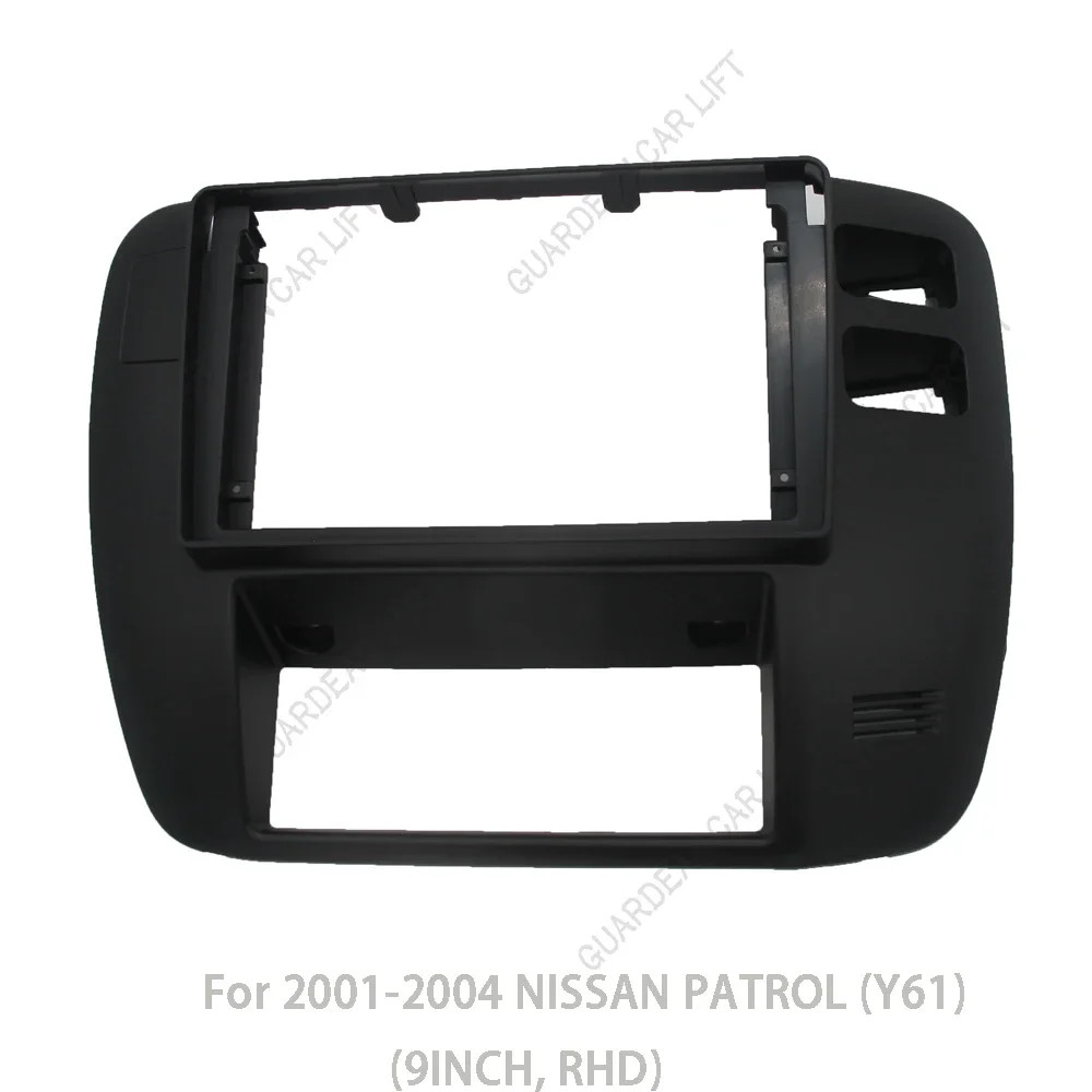 9INCH Car Radio Fascias For Nissan patrol Y61 1997-2006 Android GPS MP5 Stereo P