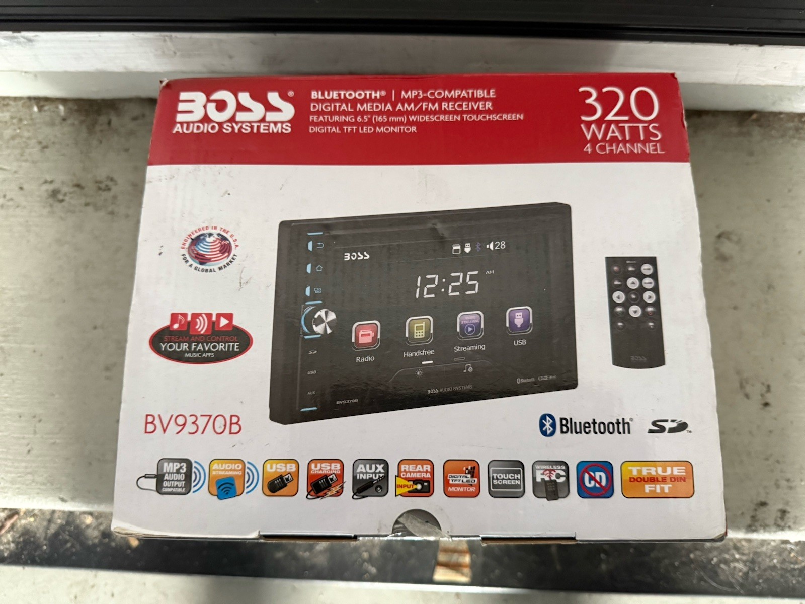 Boss Audio Systems DVD MP3 CD AM FM – BV9695B – 6.95 Inch Touchscreen Bluetooth
