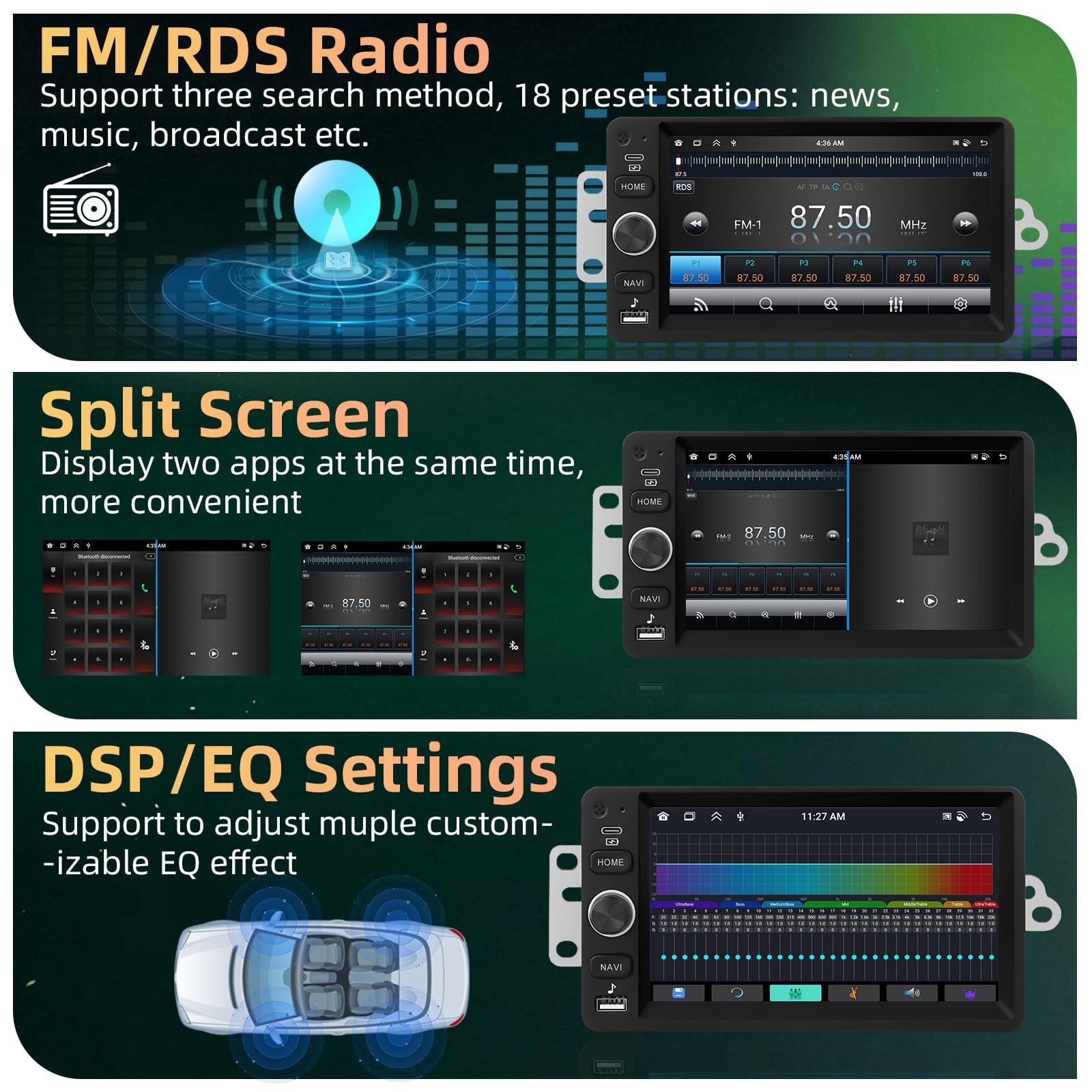 4G+64G 8 Core Android Car Stereo for Chevy Chevrolet Silverado SSR Tahoe 2003…