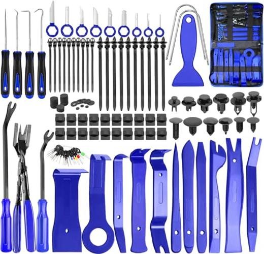 238Pcs Trim Removal Tool,Fastener Remover Blue-238pcs Trim Removal Tools