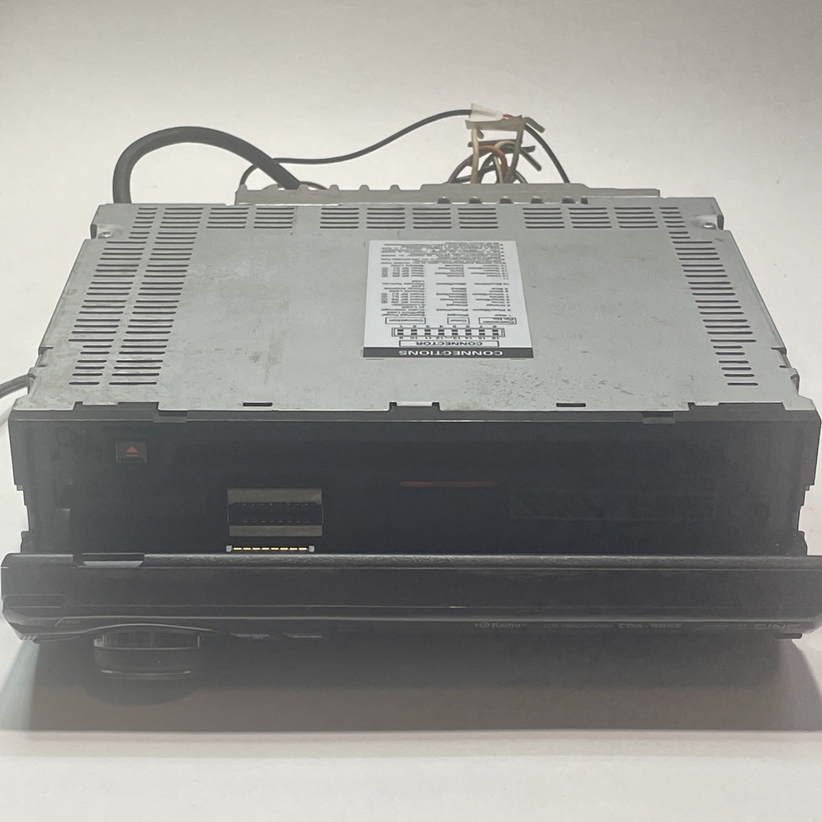 Alpine CDA-9885 CD Player In Dash Receiver Tested And Working No Harness