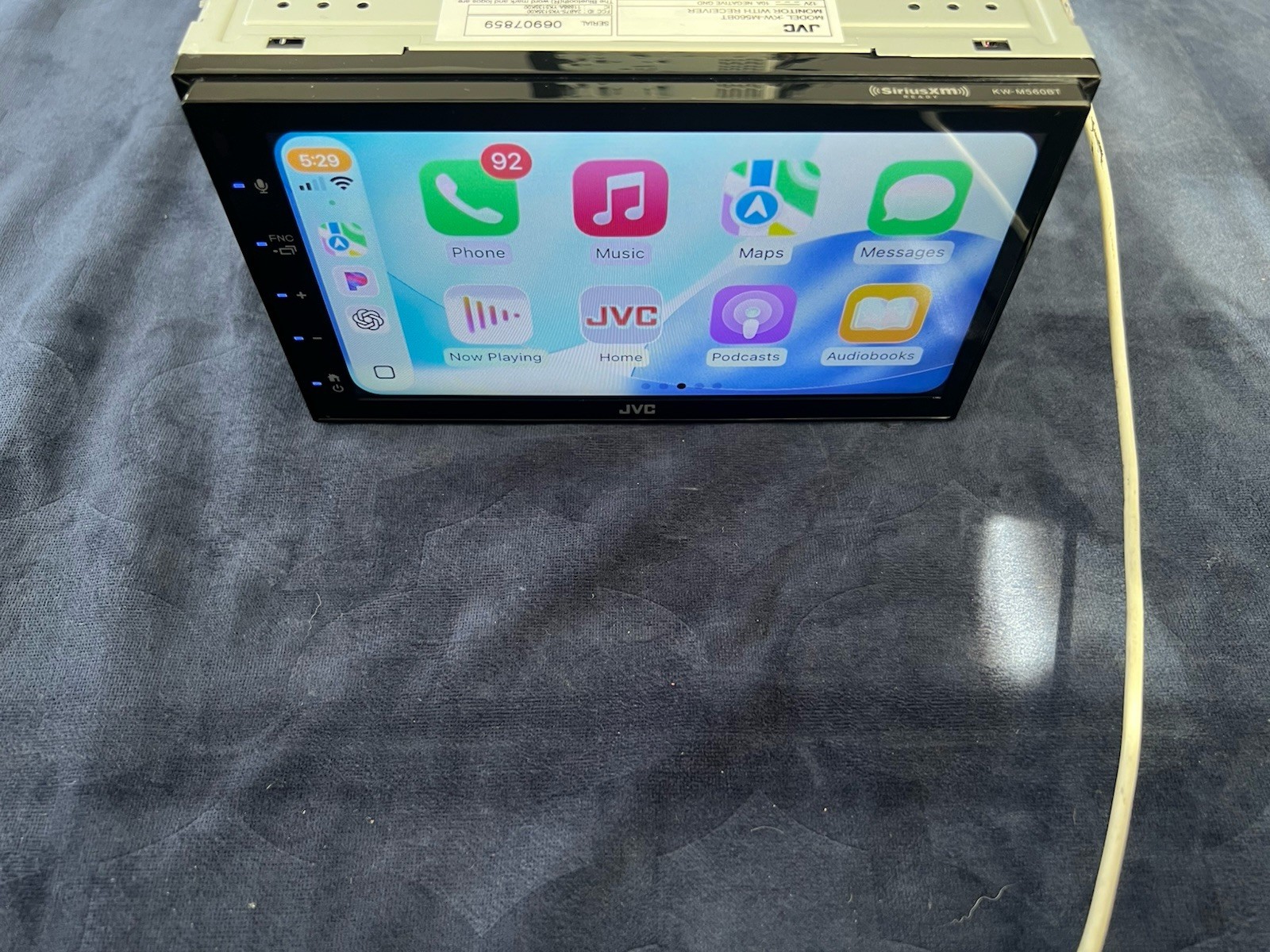 ⭐️Pre-Owned,TESTED⭐️ JVC APPLE CARPLAY| BT| AM/FM| USB -(KW-M560BT)