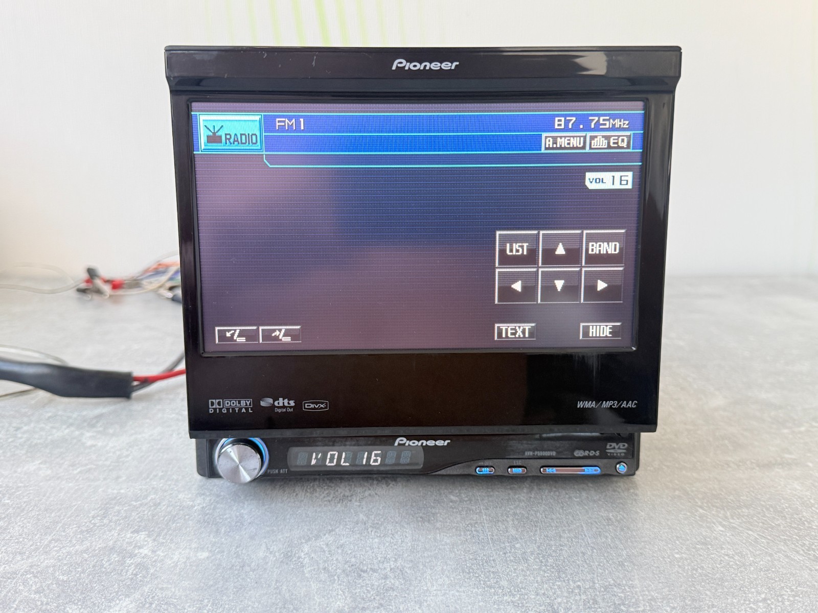 Pioneer AVIC-P5900DVD GPS Navigation DVD Head Unit Car Stereo Multimedia Receive