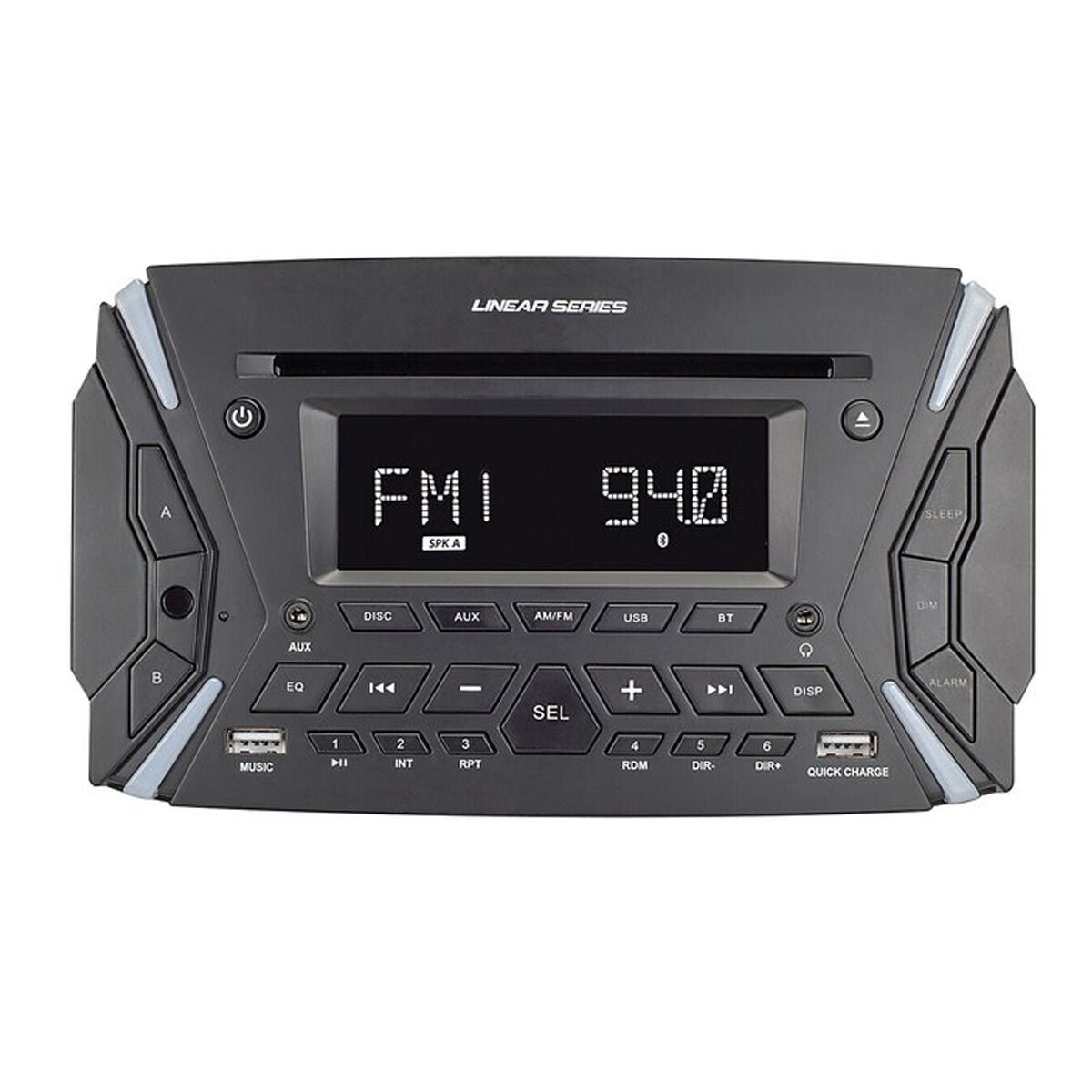 Linear Series RV6100 | AM/FM & BT/DVD Wall Mount Receiver | Factory Renewed