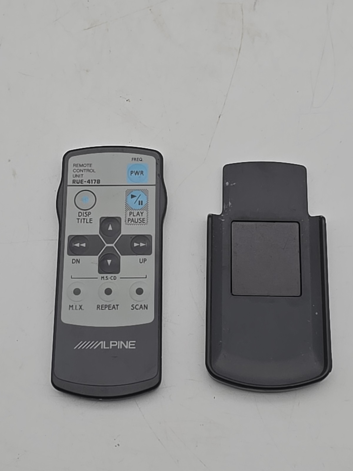 Alpine RUE-4178 Remote Control Unit With Magnetic Base OEM Free Shipping USA!