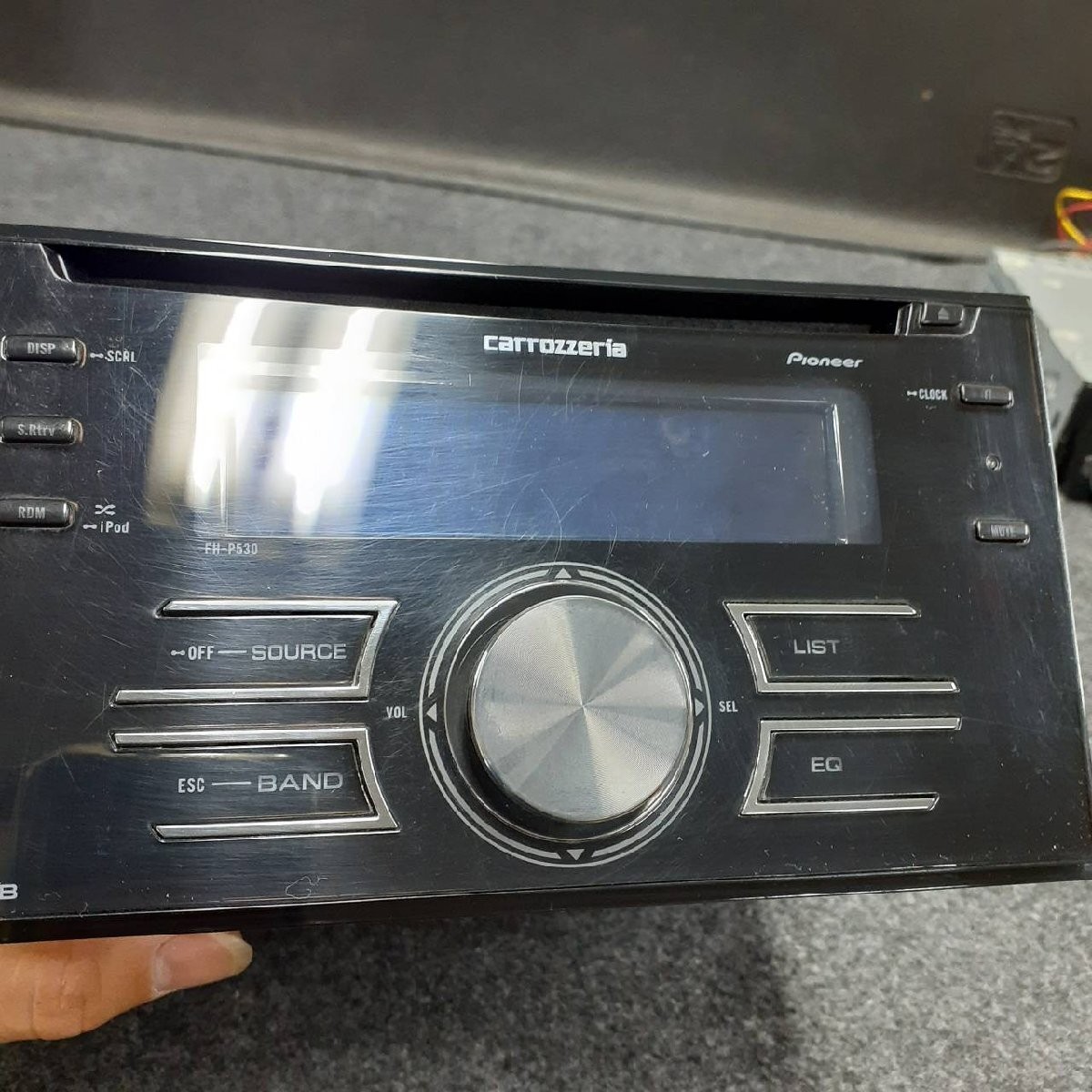 Carrozzeria FH-P530 2DIN USB AUX CD Receiver Excellent JAPAN