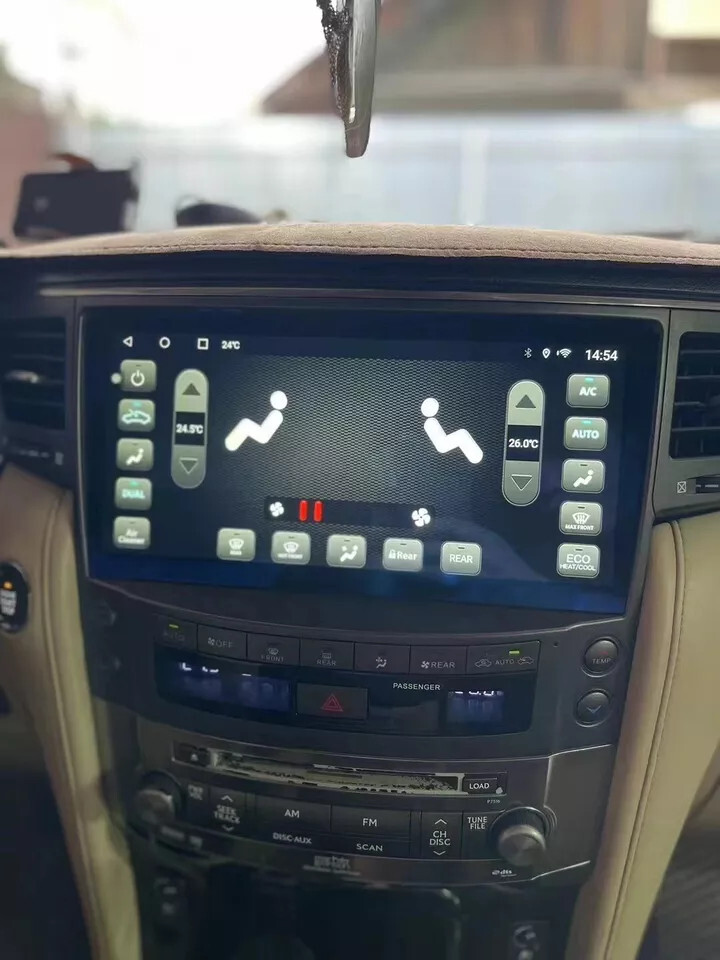 12.5″ Android Carplay Car Stereo Radio GPS Navi 4+32GB For 2007-2015 Lexus LX570