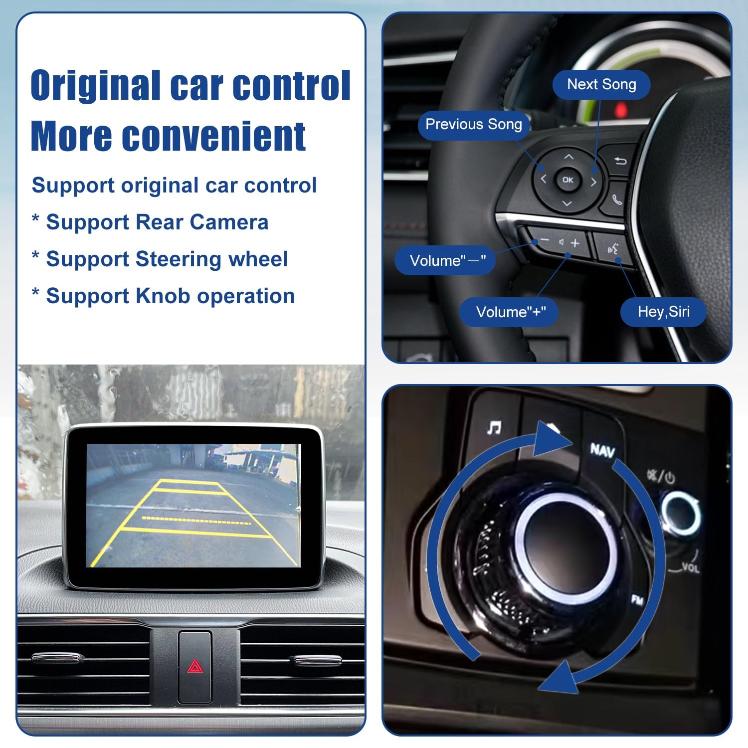 HMYC Mazda Wireless Carplay Retrofit Kit TK78-66-9U0C