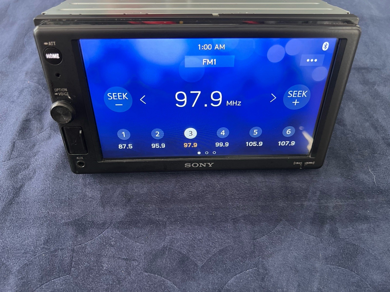 ⭐️Pre-Owned, TESTED⭐️Sony Apple CarPlay|BT|USB| AUX| AM/FM -(XAV-AX1000)