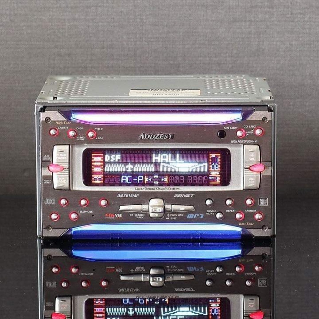 Clarion ADDZEST DMZ815MP 2DIN CD MD Car Audio Player Tuner 24bitDAC Japan
