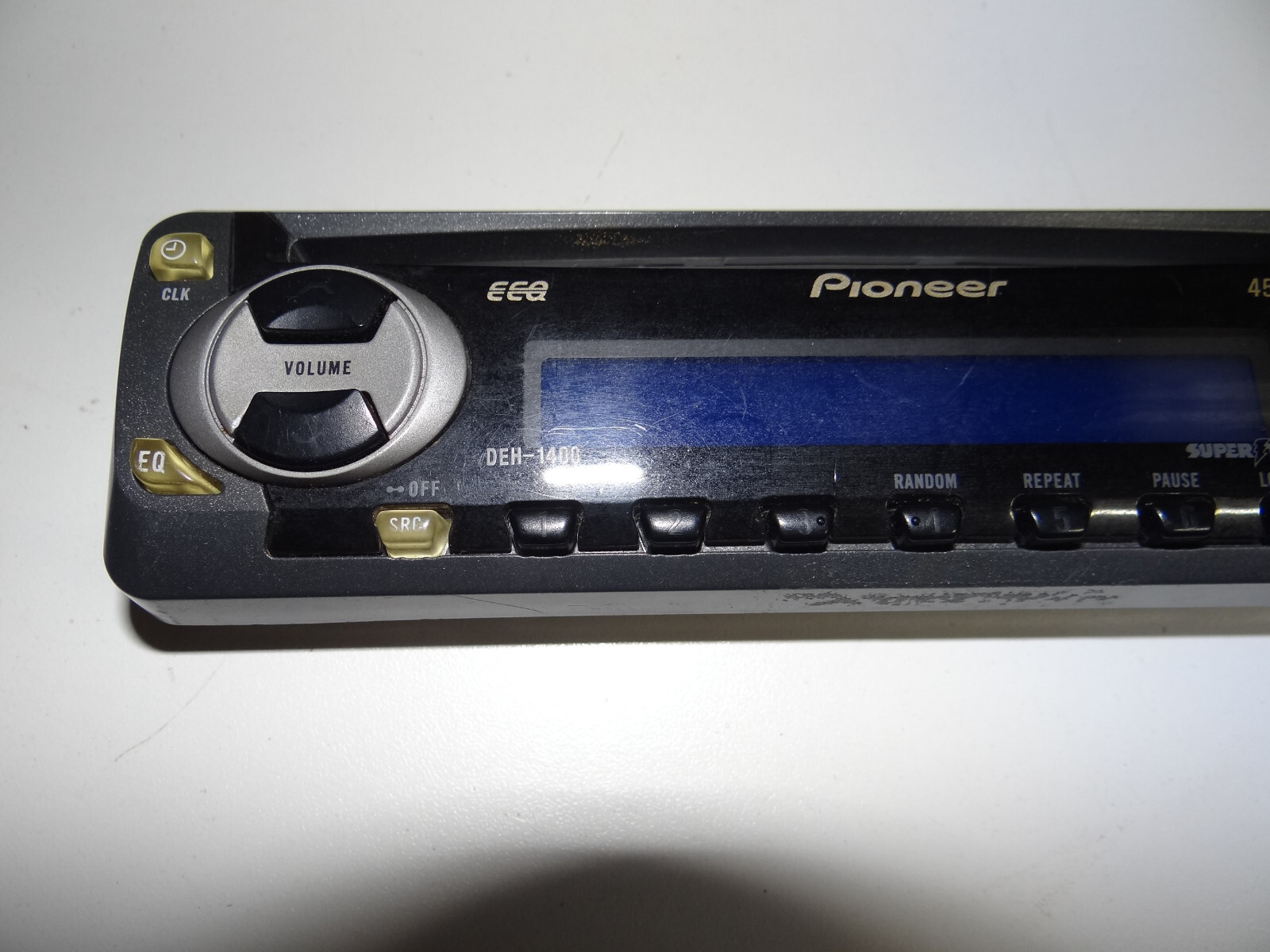 Pioneer Super Tuner III Car Detachable Face Plate DEH-1400 (NOT TESTED)