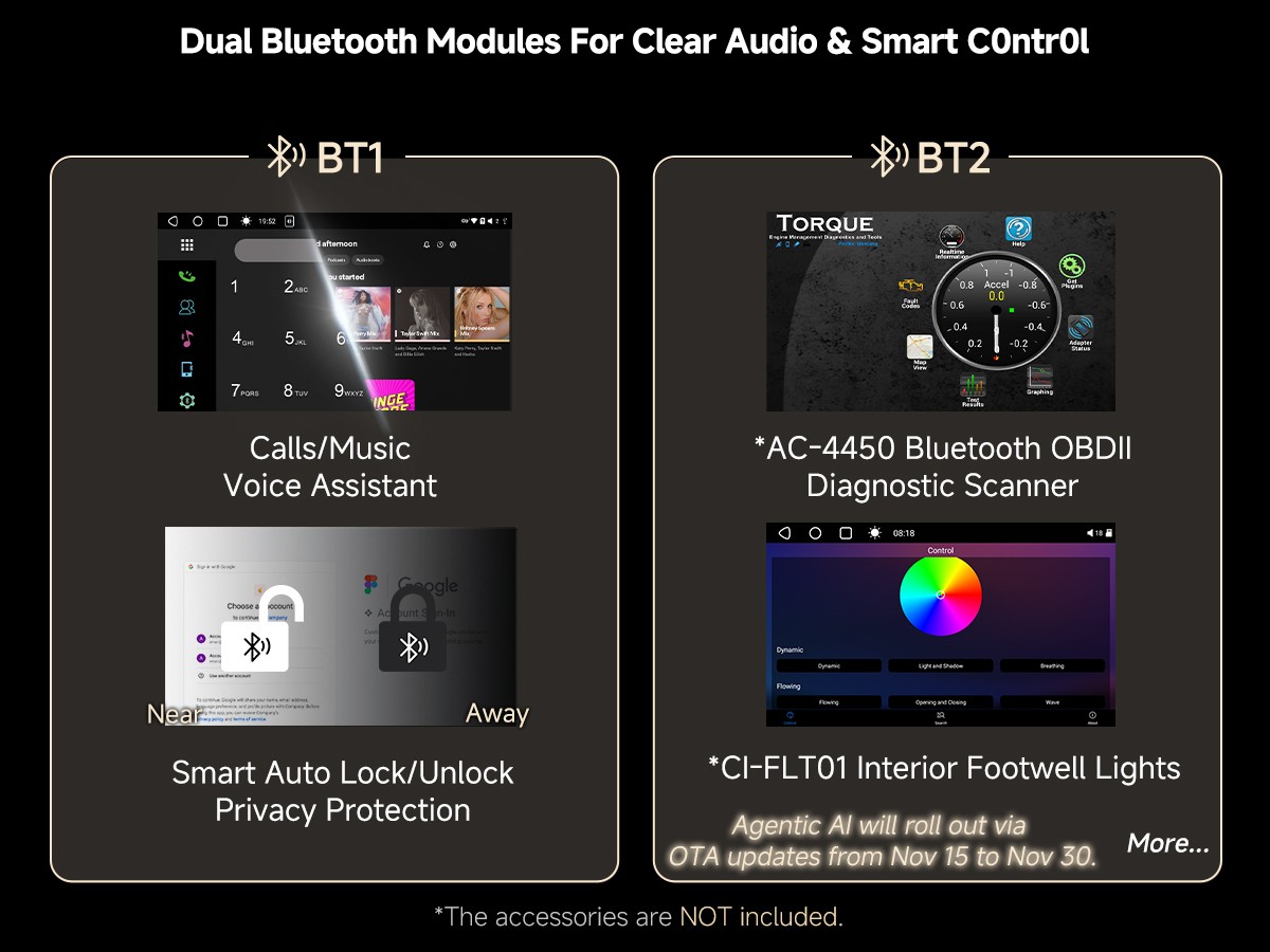 ATOTO S8MS QLED 7″ 2DIN Android Car Stereo Wireless CarPlay Android Auto 4G LTE