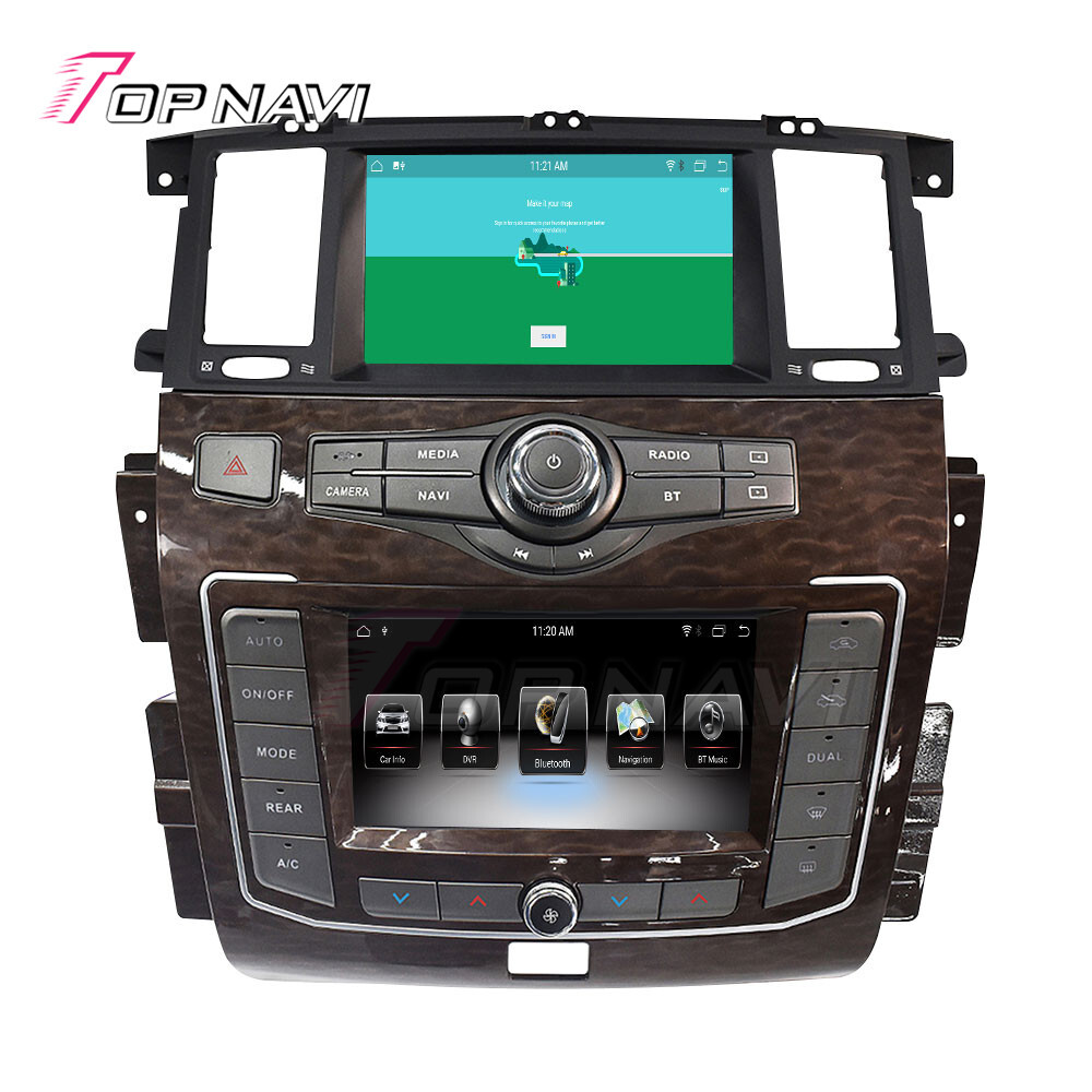 Androind 13.0 Car Stereo for Nissan Patrol Y62 2010-2020 Media GPS Navi WIFI 4G