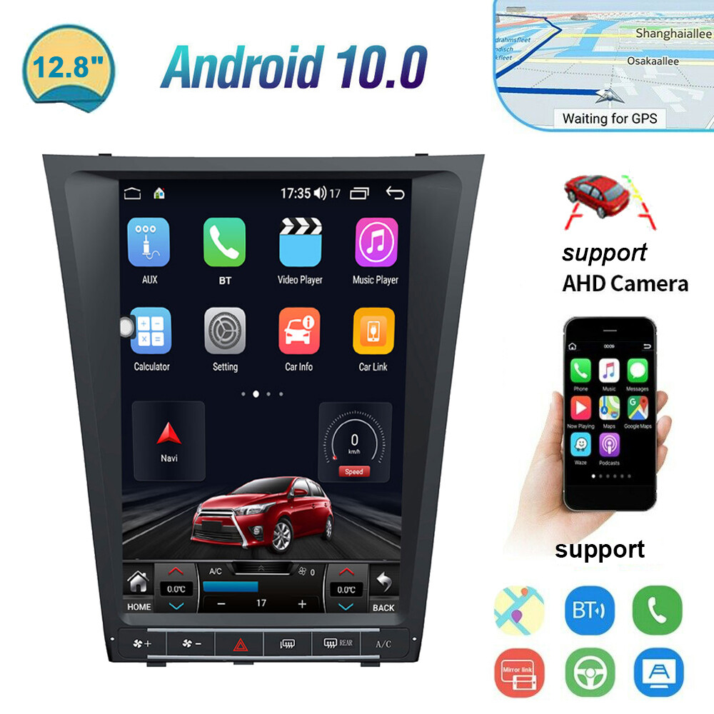 For Lexus GS300 GS350 GS400 430 Car Stereo Radio Player GPS Android Navi 4+64G