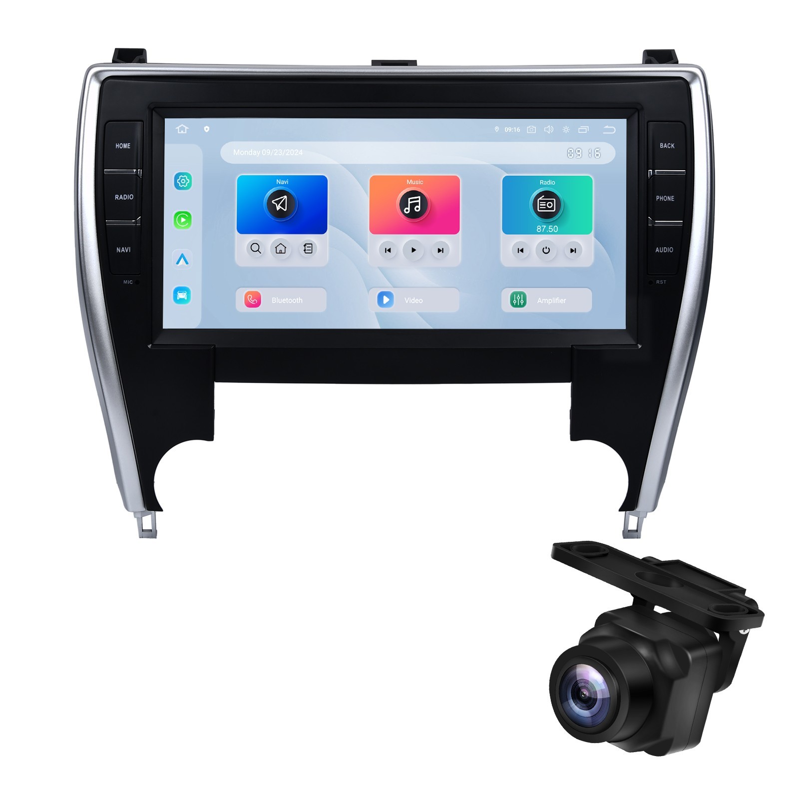 Dasaita Android 13 Car Stereo for Toyota Camry 2015-2017 WiFi CarPlay Radio GPS