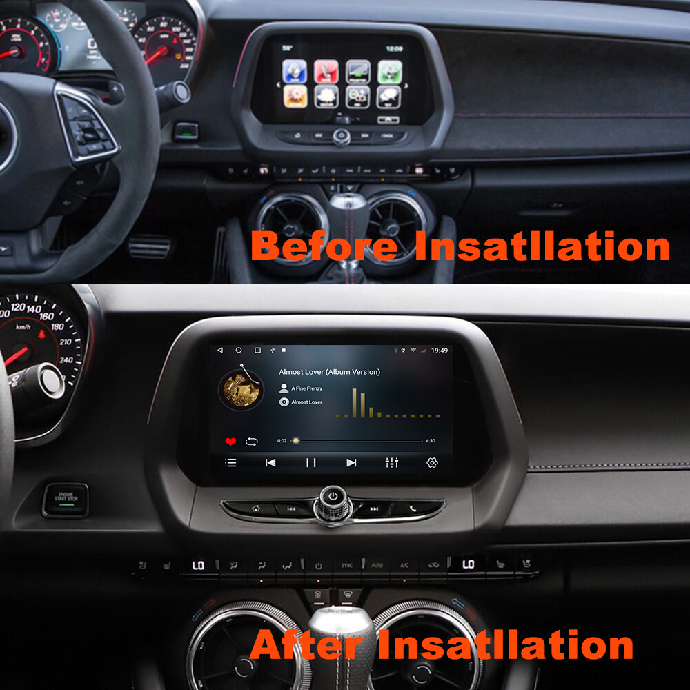 Android 12.0 Car Stereo for Chevrolet Camaro 2017-2021 Carplay WiFi GPS BT Music