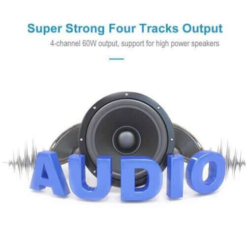 Bluetooth Car Stereo Audio In-Dash Aux Input Receiver SD USB MP3 Radio Player FM