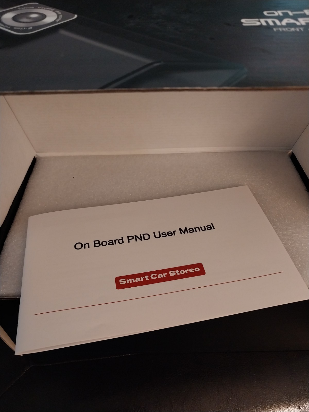 Moecherla On-Board Smart PND Front 4K and Back 1080p, Opened but new
