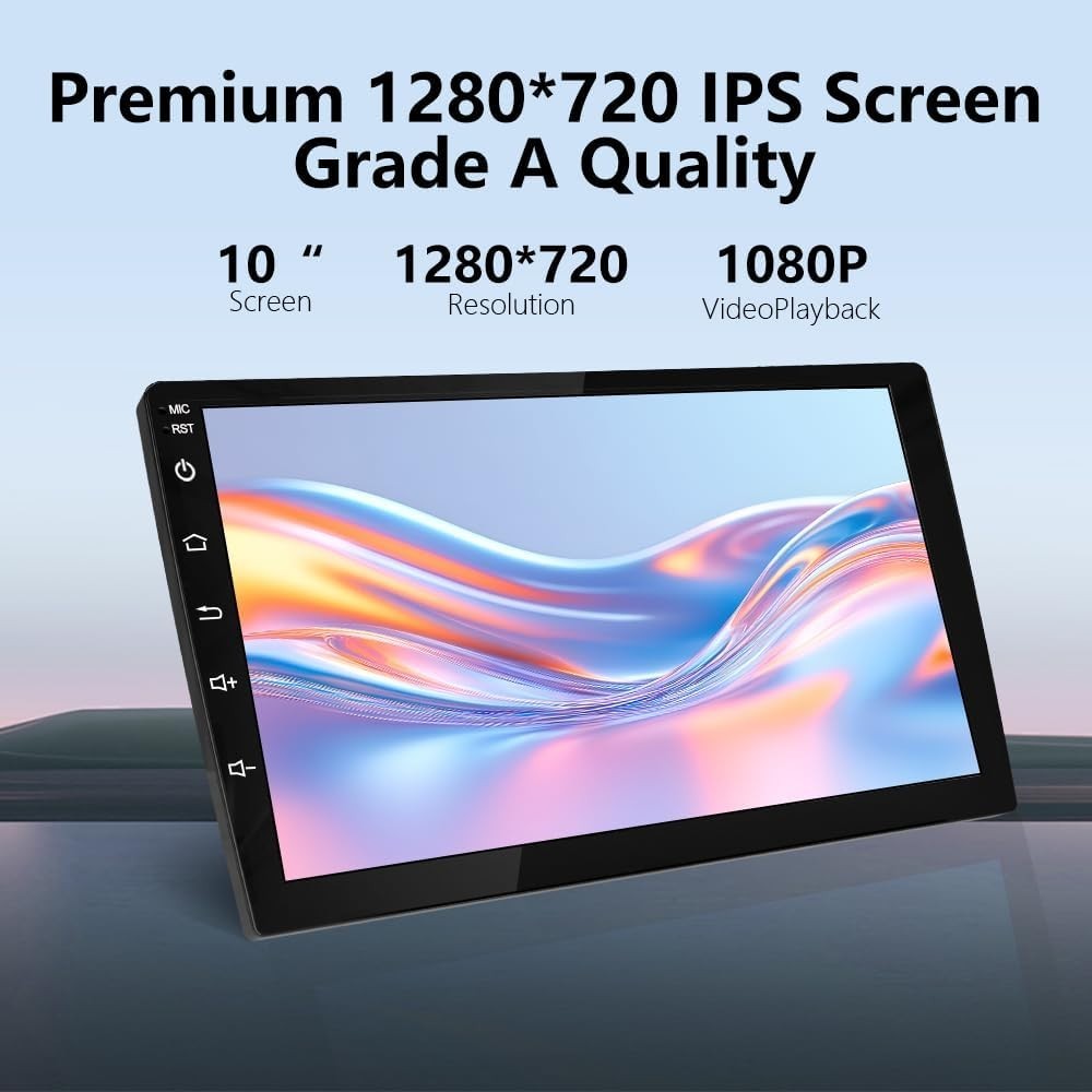 10″ 32G Android Auto Carplay Stereo for Dodge RAM 1500 2500 3500 2009-2012
